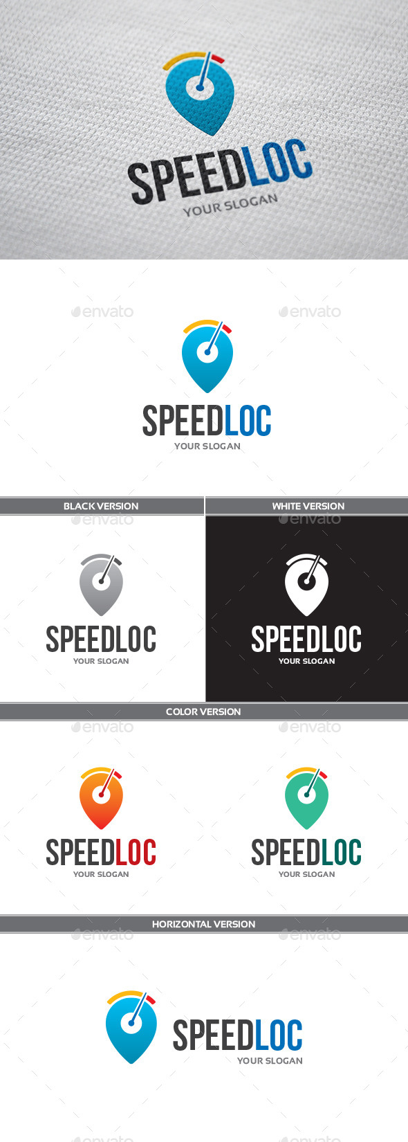 SpeedLoc - Objects Logo Templates