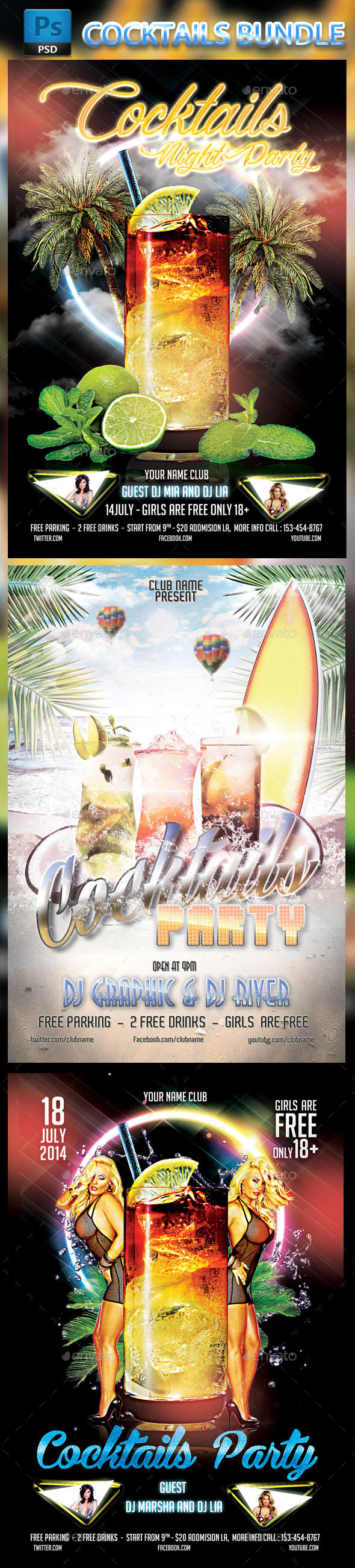 Bundle Cocktails Party - Clubs & Parties Events