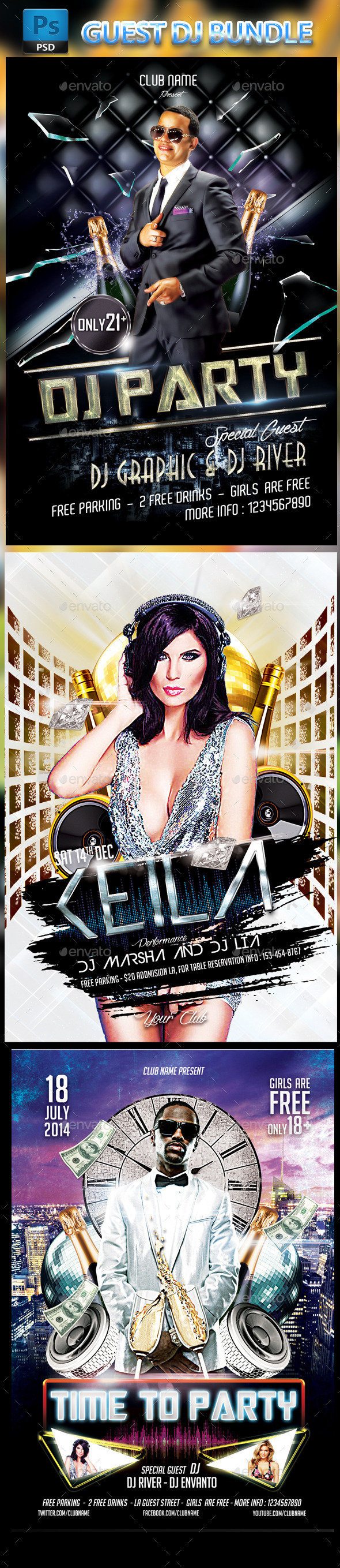 Bundle Guest DJ - Clubs & Parties Events