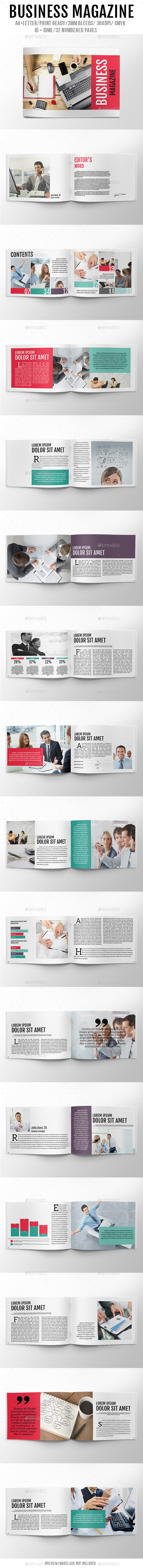 Business Magazine - Magazines Print Templates