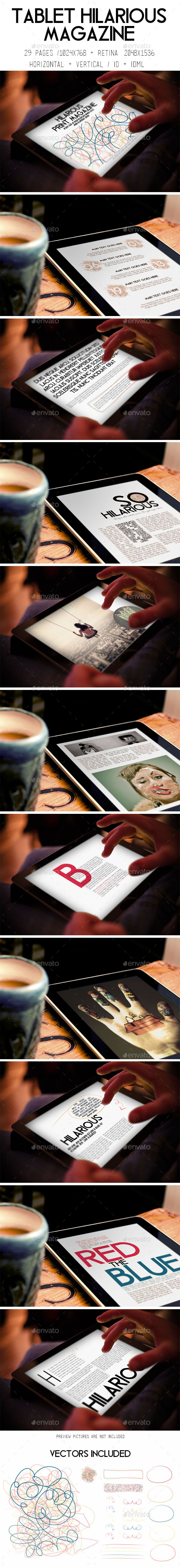 iPad & Tablet Hilarious Magazine - Digital Magazines ePublishing