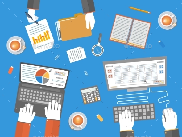 Teamwork Business Concept - Concepts Business