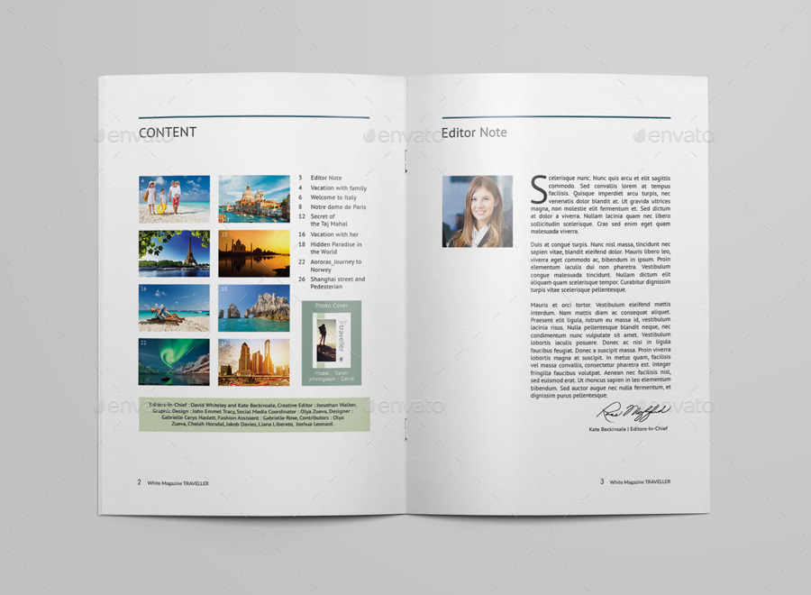 Indesign Magazine Template, Print Templates | GraphicRiver