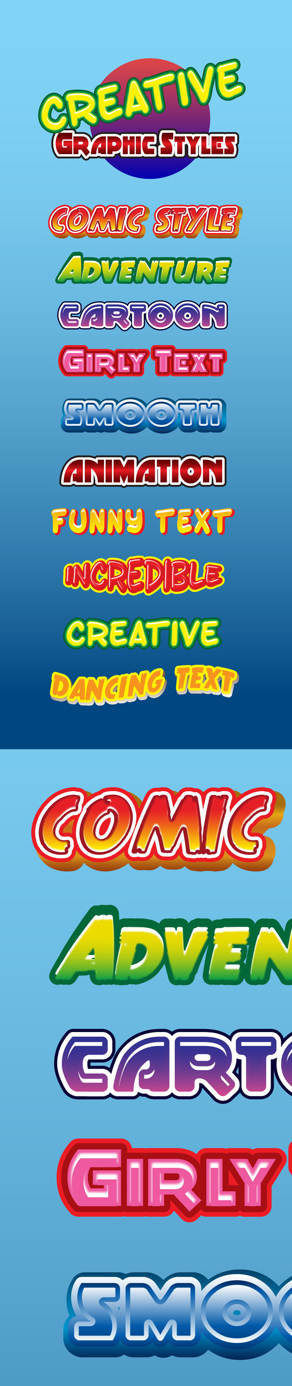 Creative Graphic Styles for Ai - Styles Illustrator