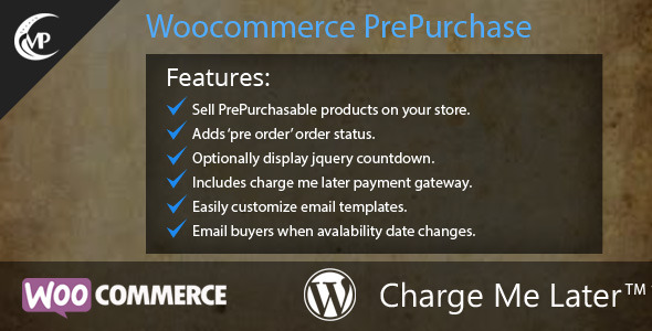 WooCommerce PrePurchase - CodeCanyon 8975848