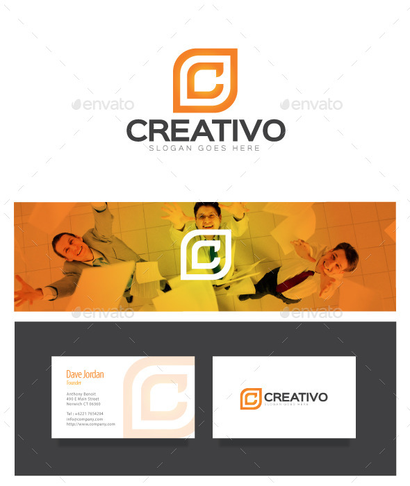 Creativo - Letter C Logo - Letters Logo Templates