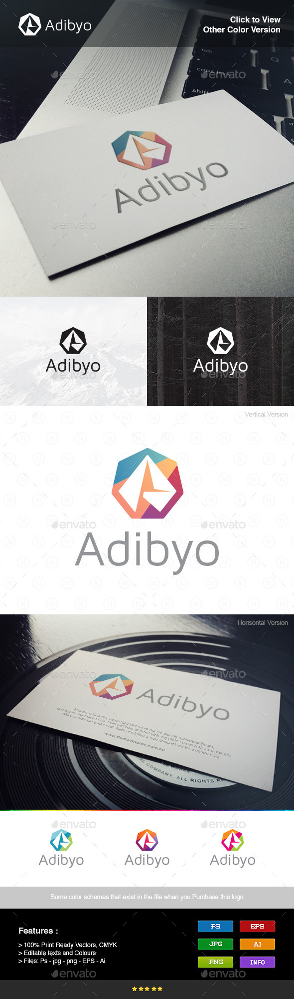 Letter A Software Technology - Letters Logo Templates