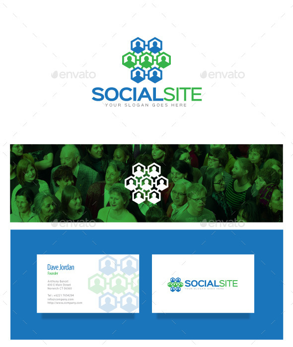 Social Site Logo - Symbols Logo Templates
