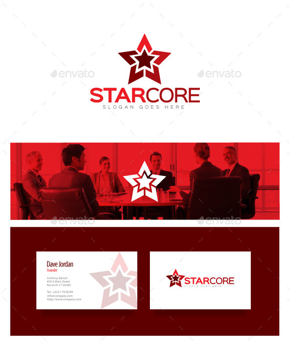 Star Core - Star Logo - Objects Logo Templates