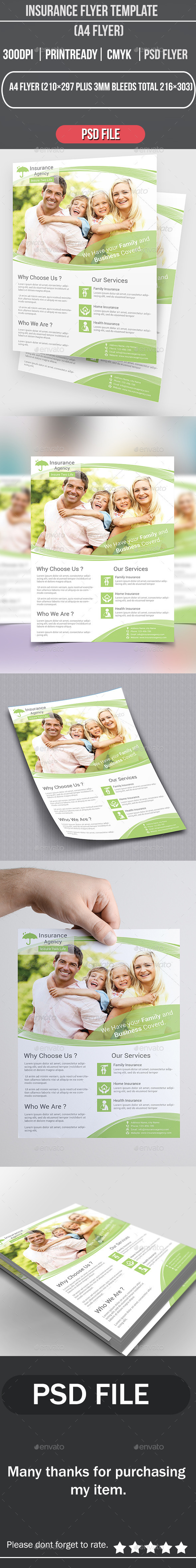Insurance Flyer Template - Corporate Flyers