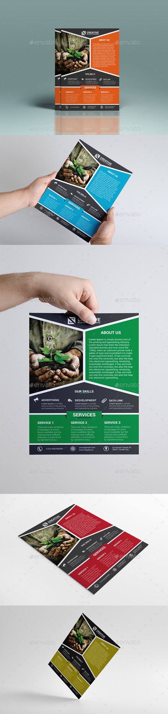 Corporate Business Flyer Vol 1 - Corporate Flyers