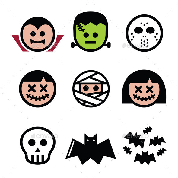 Halloween Characters - Halloween Seasons/Holidays