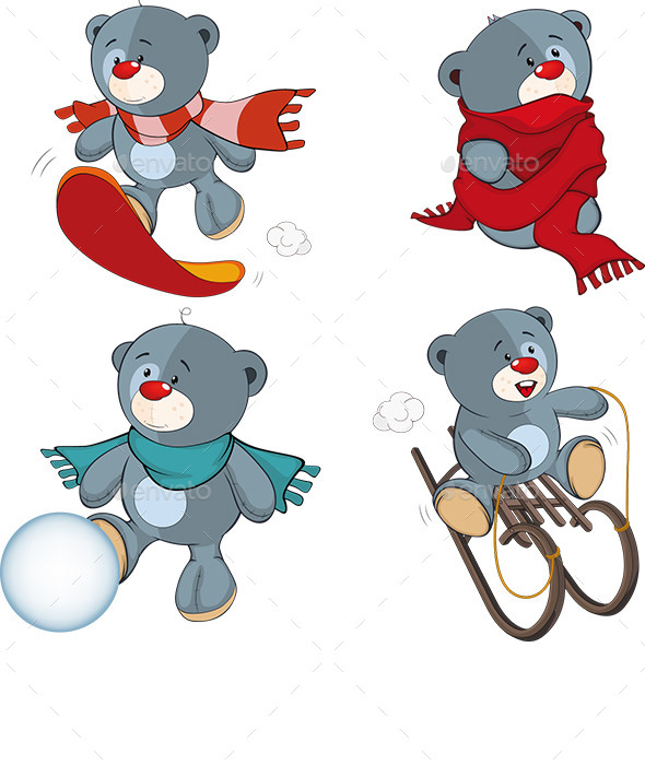 Stuffed Bear Toys - Animals Characters