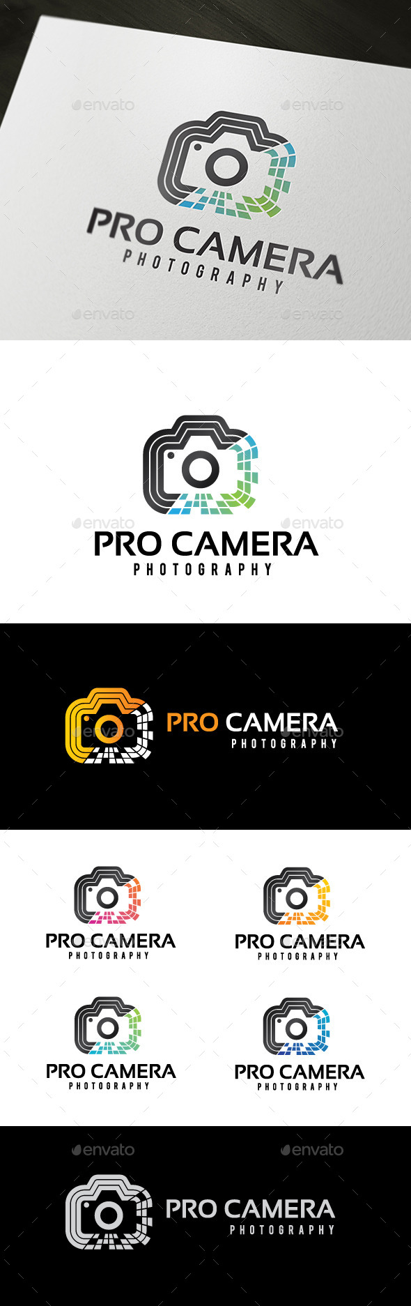 Pro Camera Logo - Objects Logo Templates