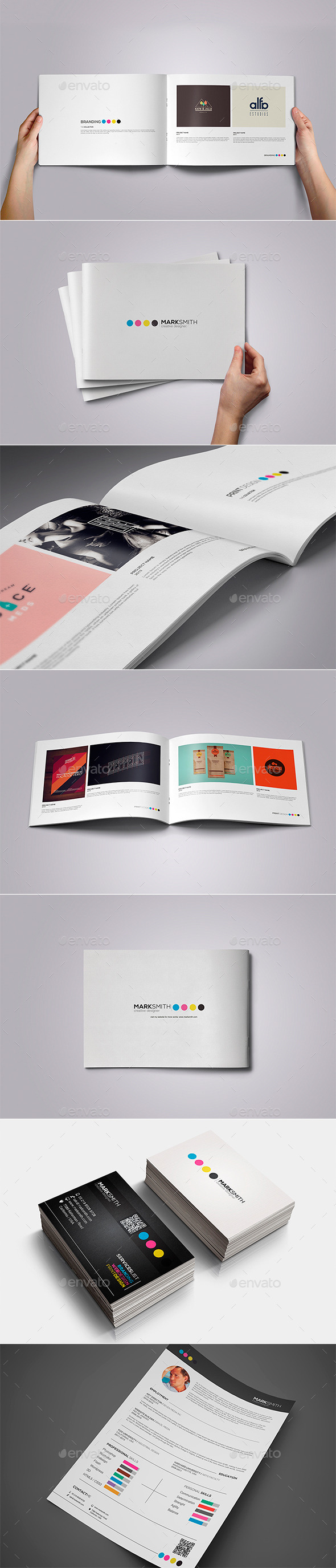 Creative Designer Set - Portfolio Brochures