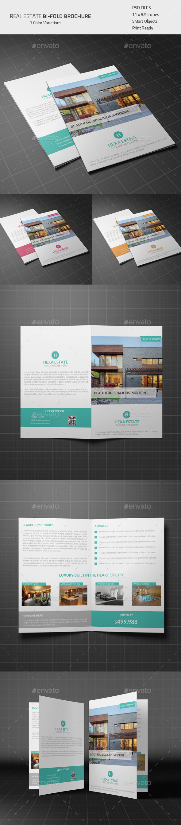 Real Estate Bi-fold Brochure - Corporate Brochures