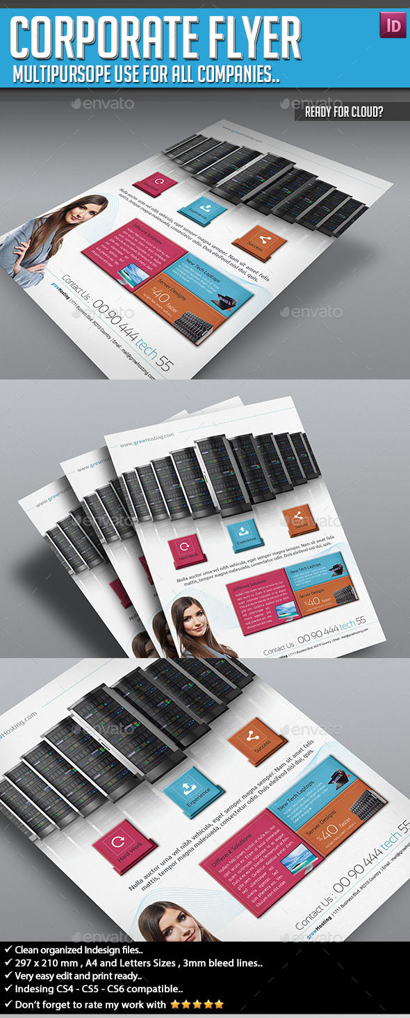 Corporate Flyer - Ready for Cloud? - Corporate Flyers