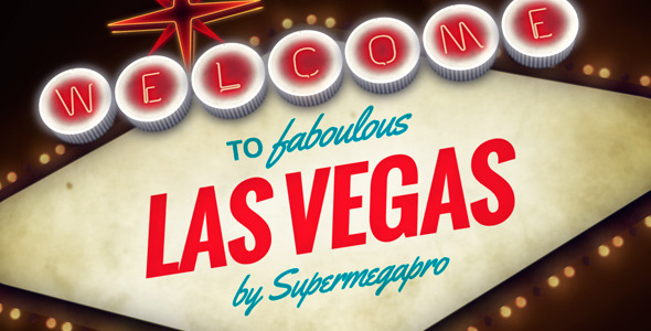 Welcome to Fabulous Vegas Logo Opener Animation