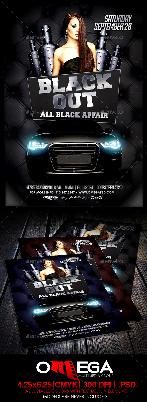 Blackout - Flyers Print Templates