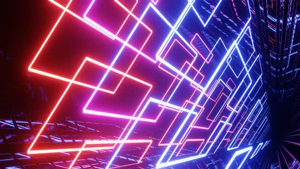 Hitech Neon Scifi Tunel alt