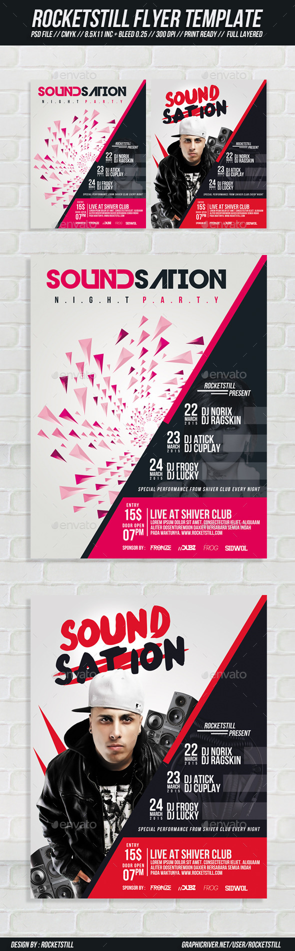 Sound Sation - Flyer - Clubs & Parties Events