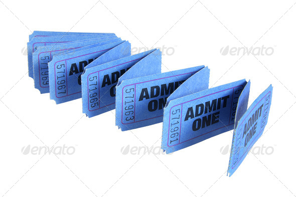 Movie Ticket - Stock Photo - Images