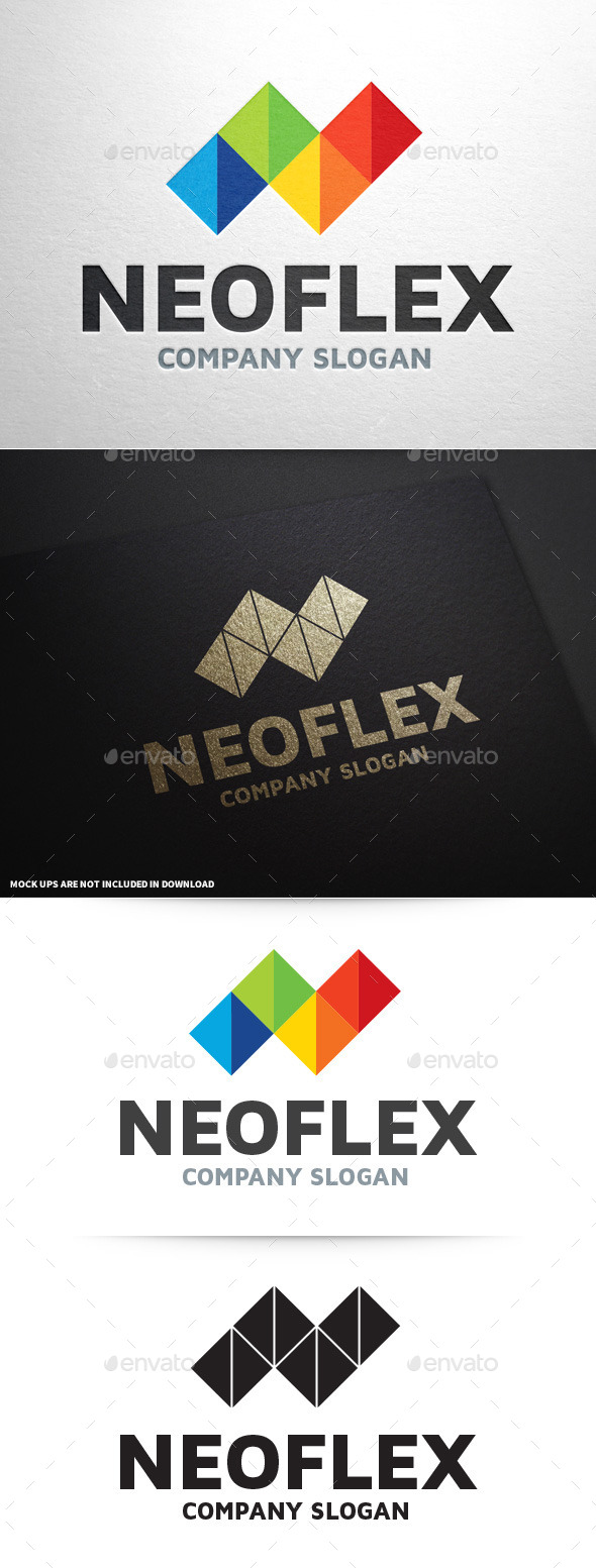 NeoFlex - Letter N Logo - Letters Logo Templates
