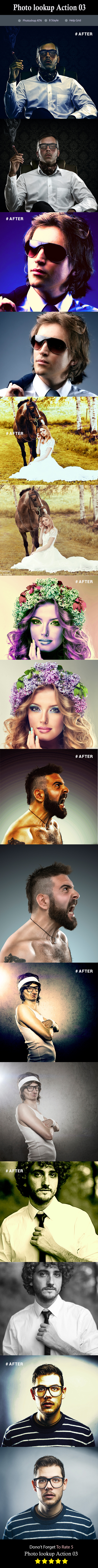 Photo lookup Action 03 - Photo Effects Actions
