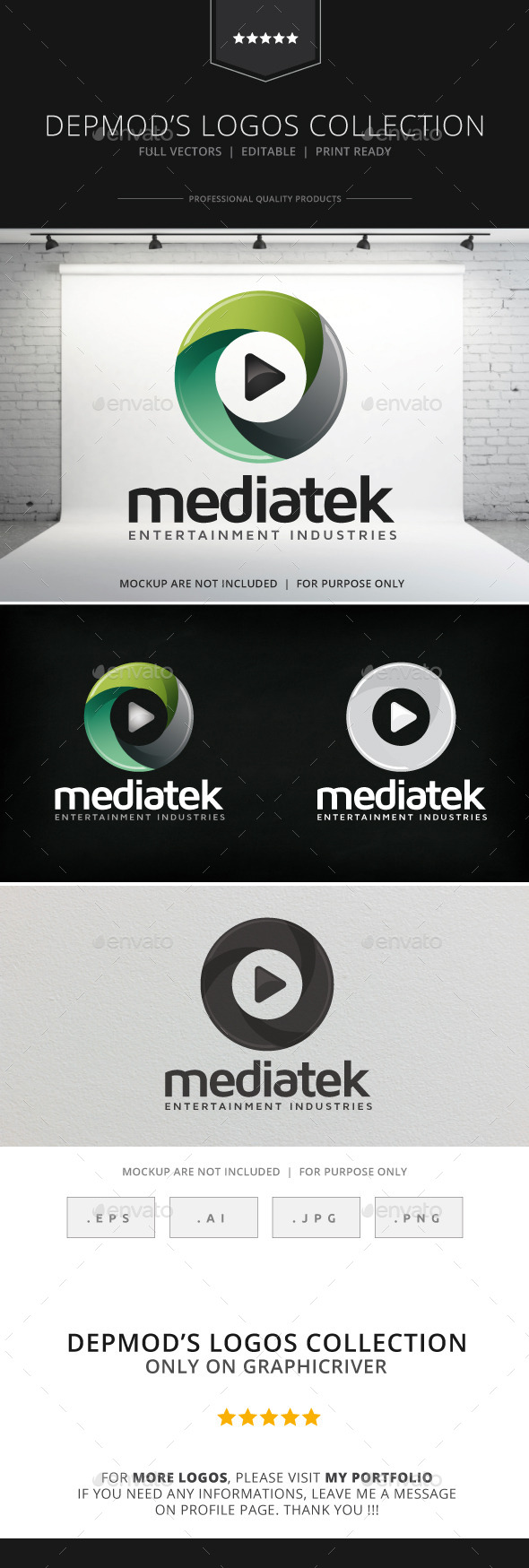 Mediatek V.02 Logo - Symbols Logo Templates