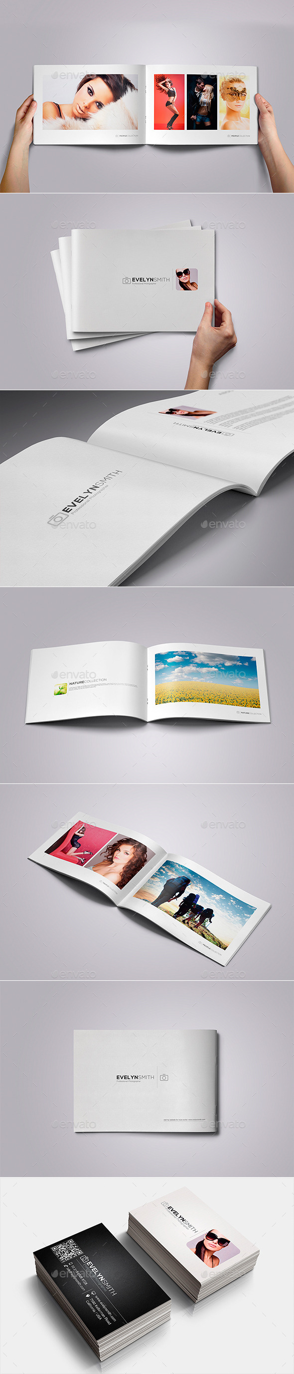Minimal Photographer Portfolio - Portfolio Brochures