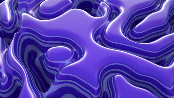 Liquid Purpleish Surface