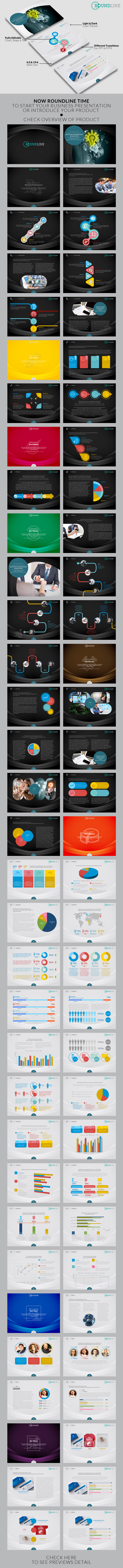 Roundline Powerpoint Template - PowerPoint Templates Presentation Templates