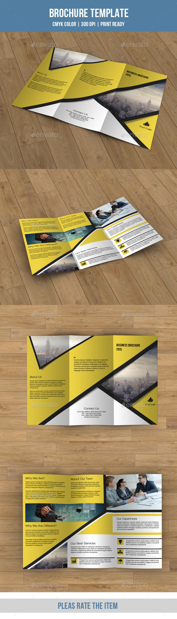 Trifold Business Brochure-V70 - Corporate Brochures