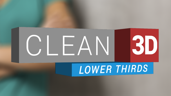 Clean 3D Lower - VideoHive 8989649
