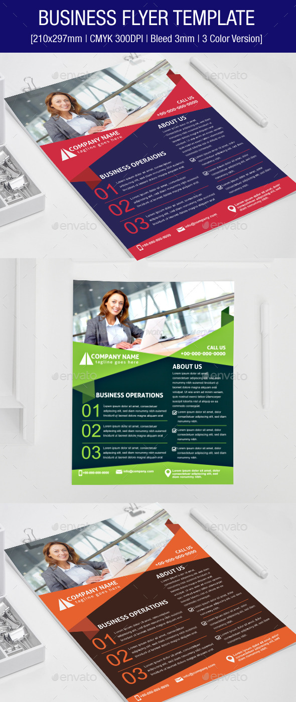 Business Flyer Template - Corporate Flyers