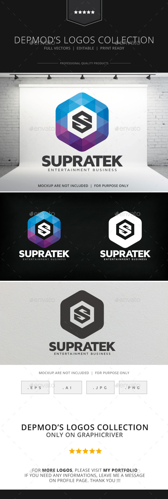 Supratek Logo - Letters Logo Templates