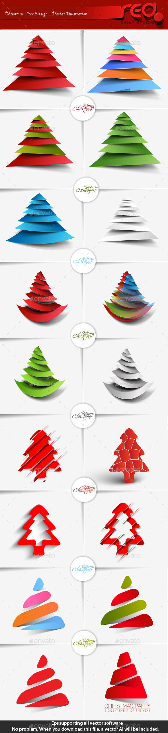 Christmas Tree Pack - Christmas Seasons/Holidays
