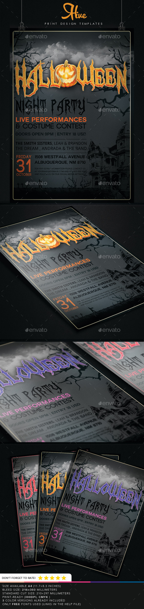 Halloween Event Flyer - Events Flyers