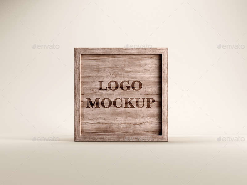 Download Wooden Box with Logo Mockup by professorinc | GraphicRiver