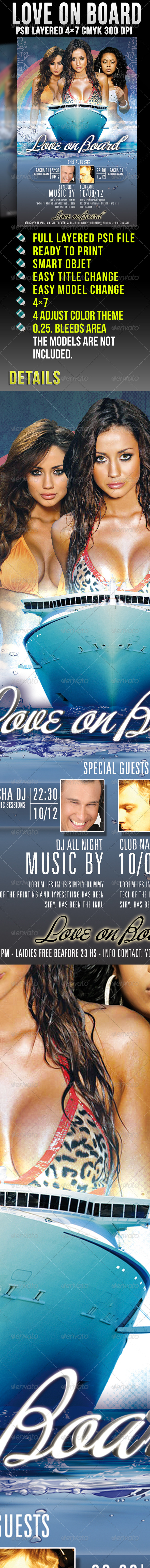 Love On Board - Clubs & Parties Events