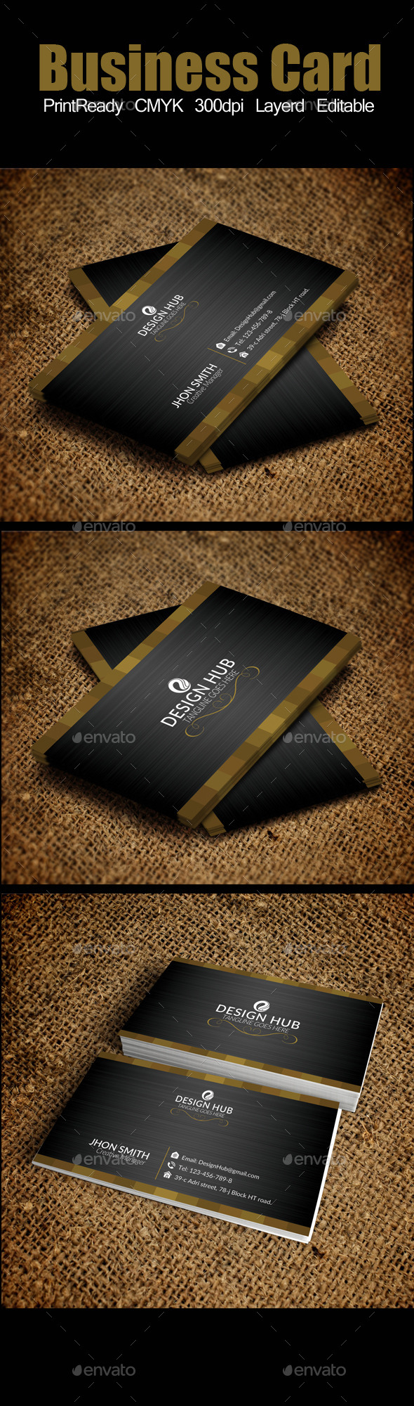 Elegant Business Card - Corporate Business Cards
