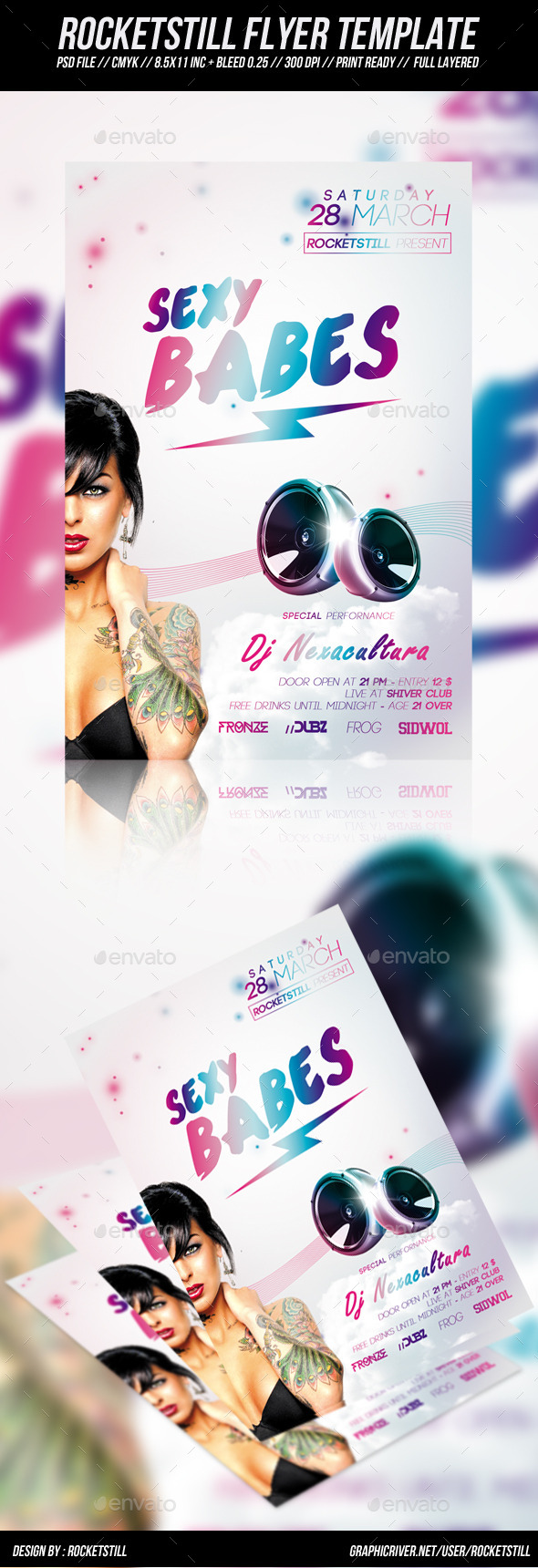 Sexy Babes - Flyer - Clubs & Parties Events