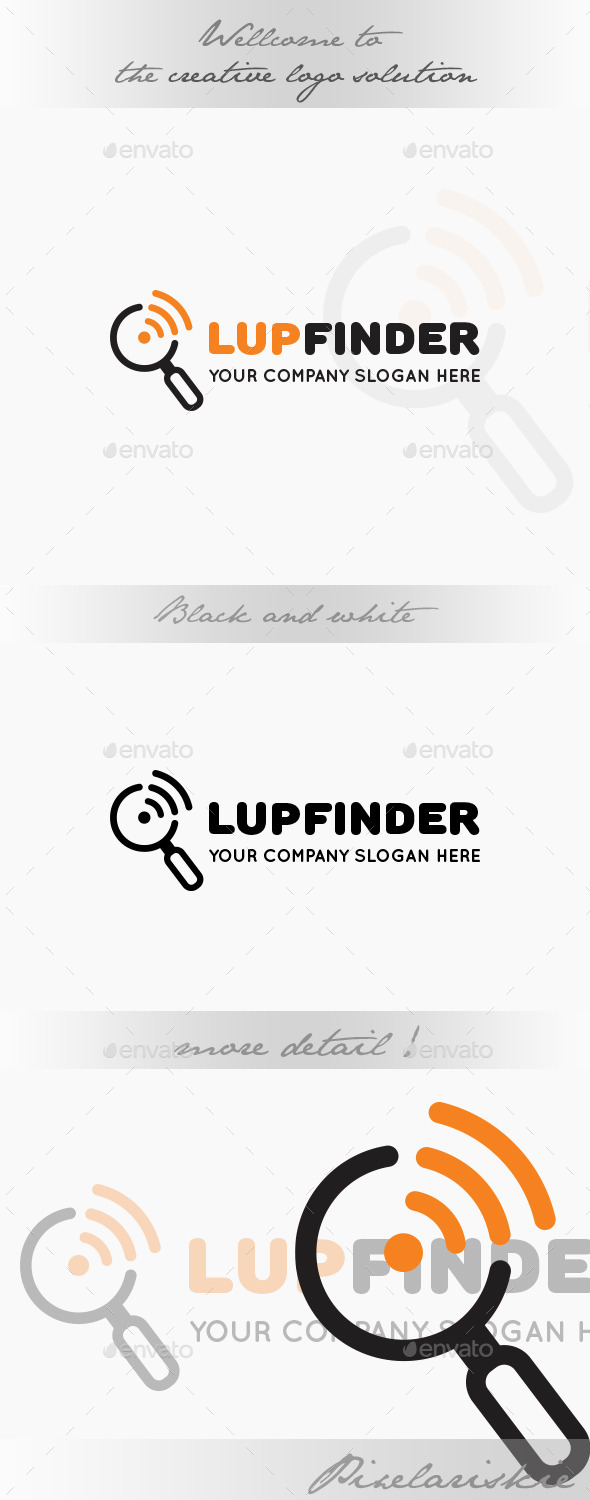 Lup Signal Finder Logo - Symbols Logo Templates