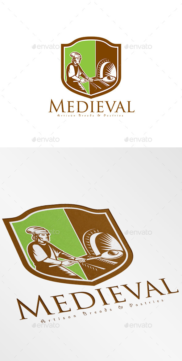 Medieval Artisan Breads Logo - Humans Logo Templates