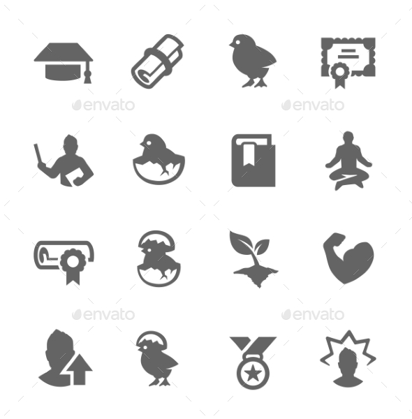Personal Development Icons - Icons