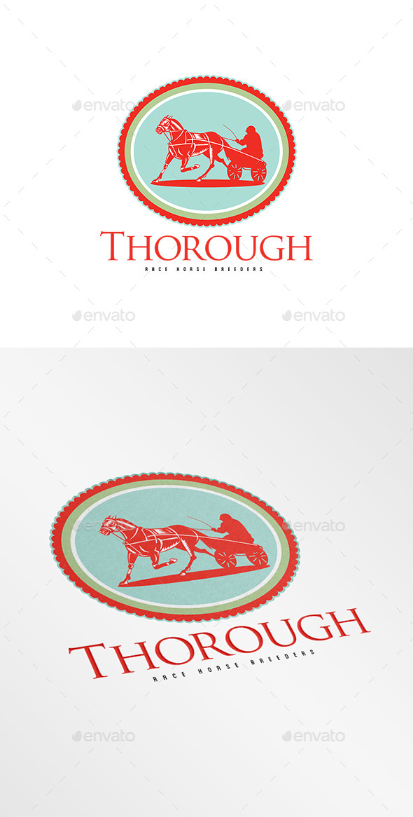 Thorough Race Horse Breeders Logo - Humans Logo Templates