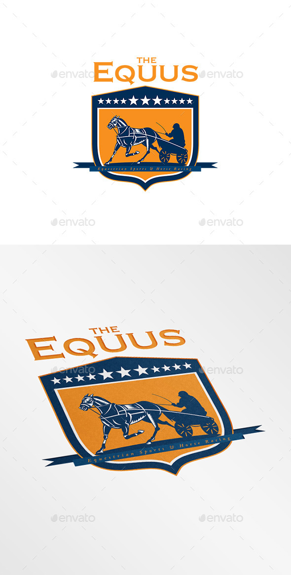The Equus Horse Racing Logo - Humans Logo Templates