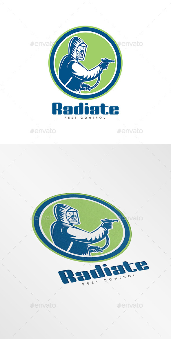 Radiate Pest Control Logo - Humans Logo Templates