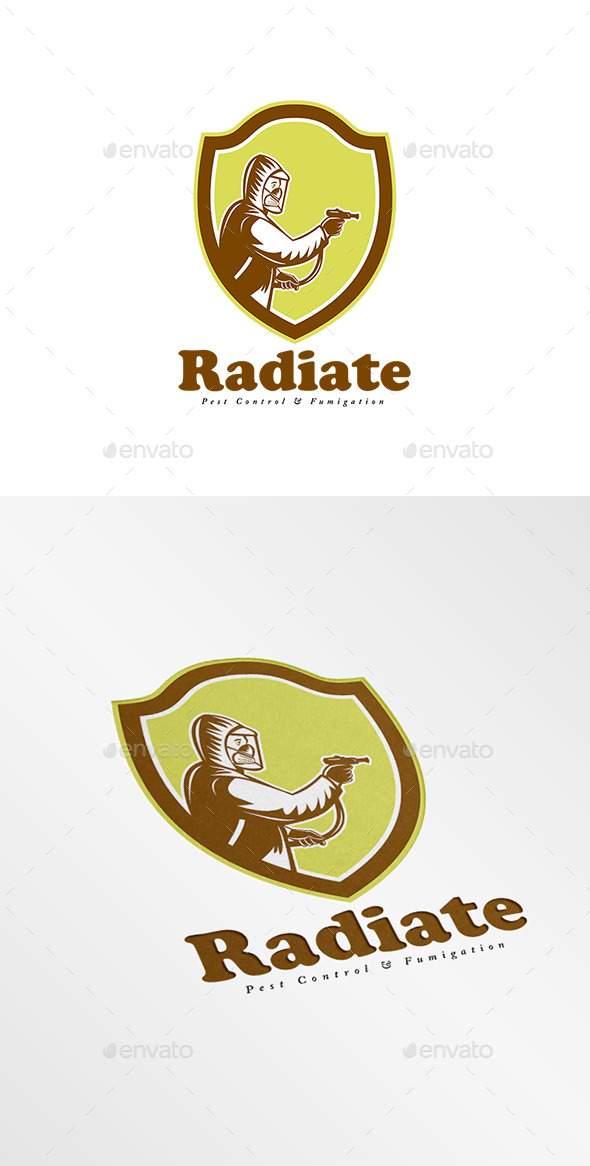 Radiate Fumigation Logo - Humans Logo Templates