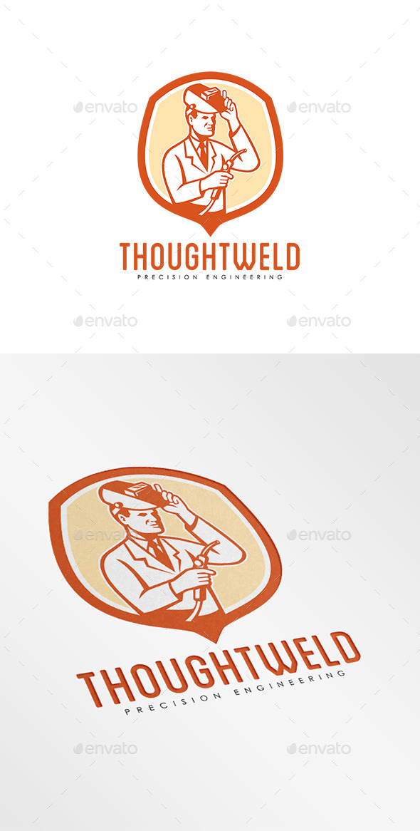 Thoughtweld Precision Engineering Logo - Humans Logo Templates